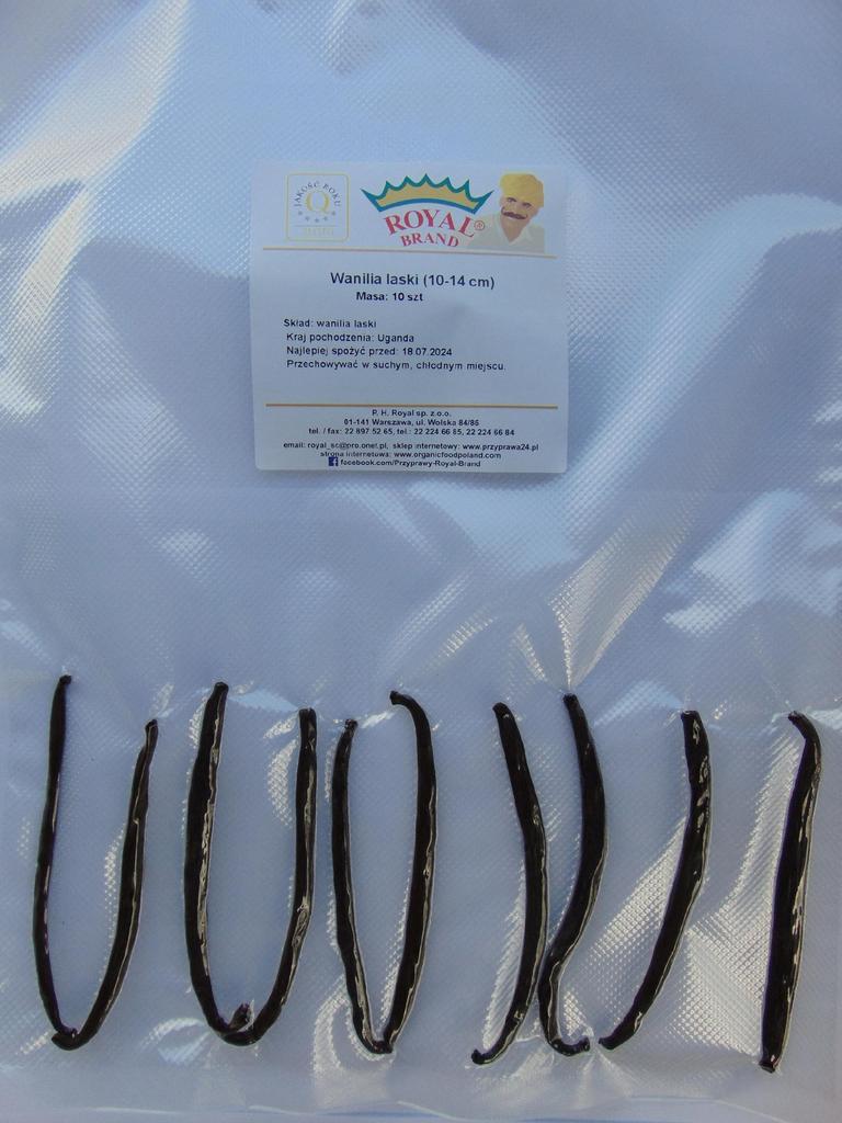 Vanilla Sticks 10 Pcs 10-14 Vanilla Stick Quality 1 Fresh, Moist Sticks