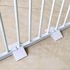 Animal barrier doors, floor brackets, support for doors, with certain restance, suitable for living rooms, area