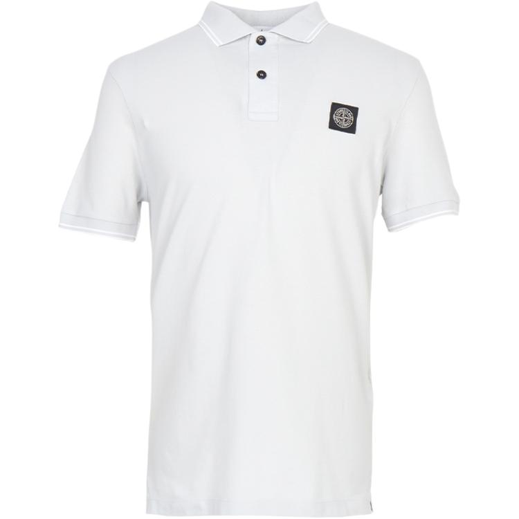 STONE ISLAND Поло в полоску с коротким рукавом Мужские топы L1S152200010S0018-V0041