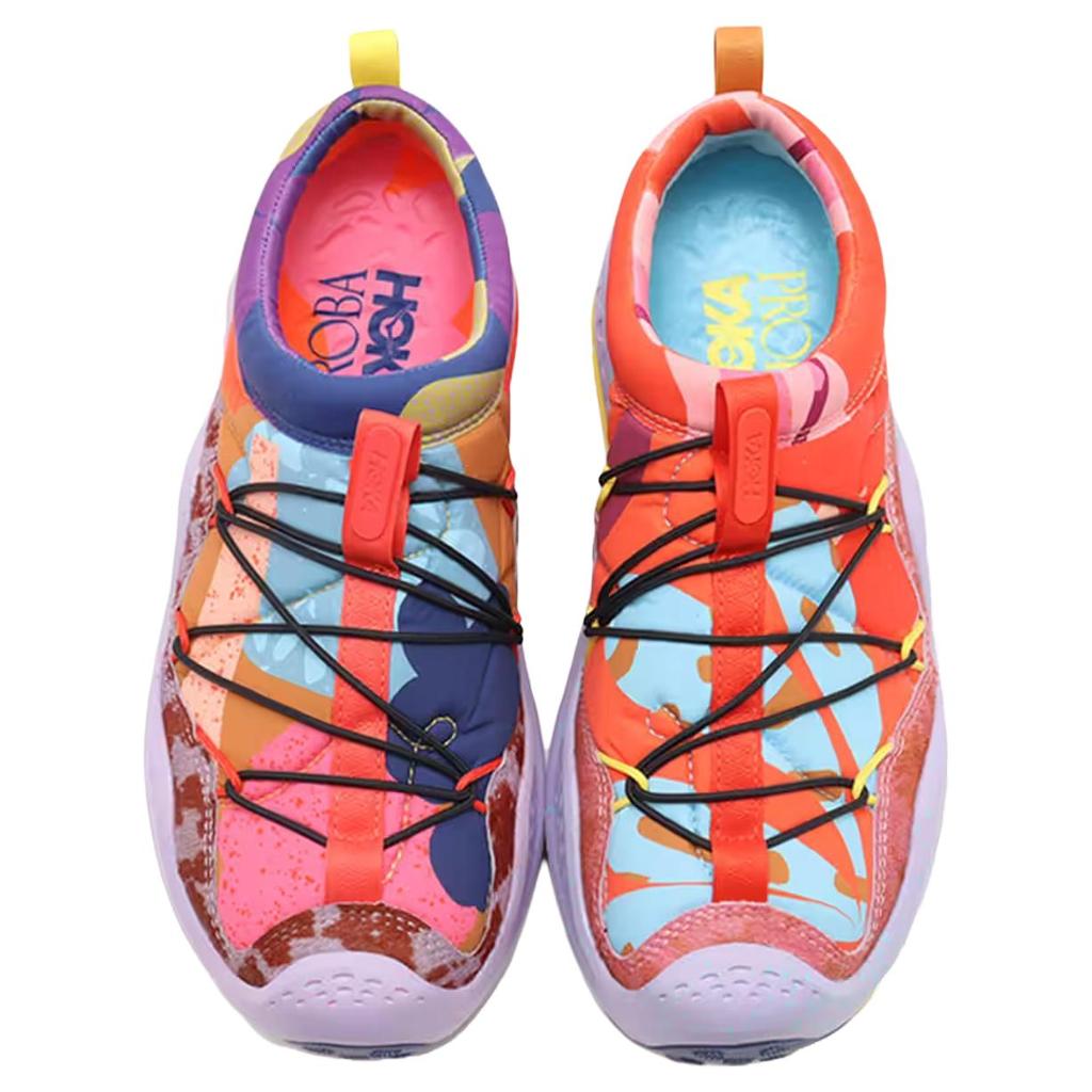 HOKA One One Studio Proba X Ora Primo Versatile Comfortable Durable Low-Top Lifestyle Casual Shoes Unisex Sneaker Orange 1174370-VGG