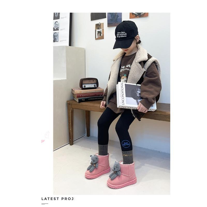 Женские плюшевые ботинки, Мужская обувь с милыми мультяшными персонажами, Мужская обувь