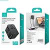 Ładowarka sieciowa 65W USAMS 4w1 USB-A/USB-C Czarna