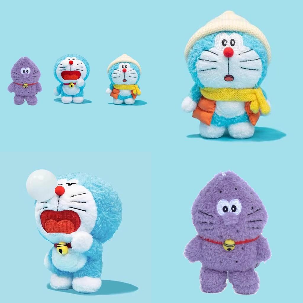 Плюшевый брелок Дораэмон из супермягкого короткого плюша для детей и коллекционеров