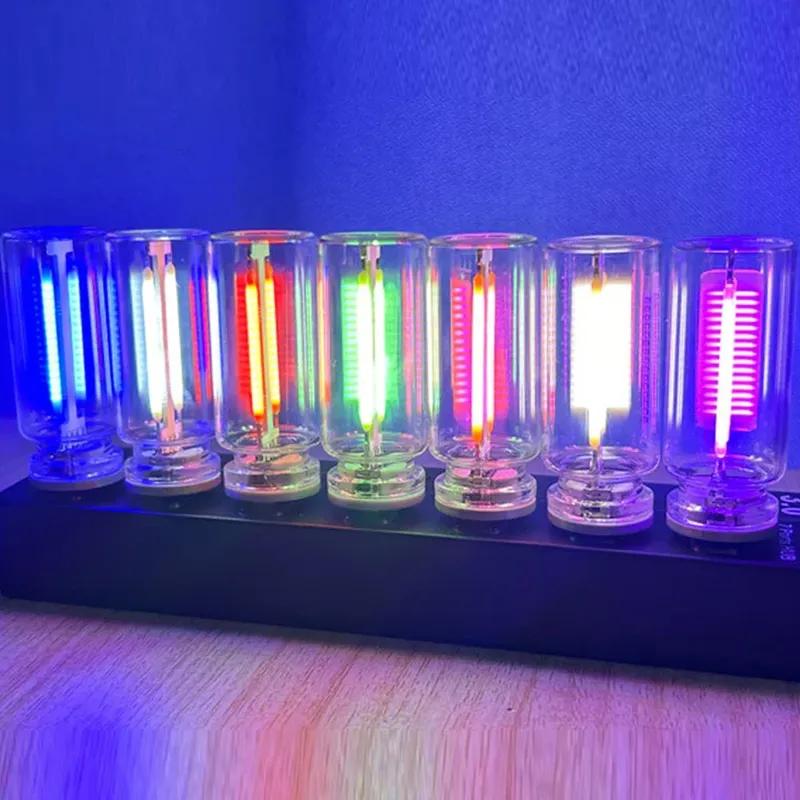 Автомобильная USB-ночник с сенсорным диммированием, атмосферой, светодиодная лампа с нитью накала для вечеринок, автомобиля