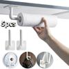 5pcs L-Shape Punch-Free Hook Wall Mounted Cloth Hanger For Coats Hats Towels Clothes Kitchen Rack Roll Bathroom Holder