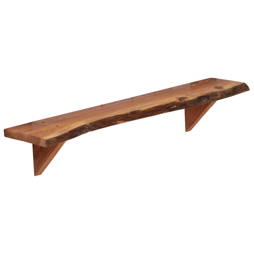 Vidaxl Настенные полки, 2 шт., 90 x 20 x 18 см, Массив акации