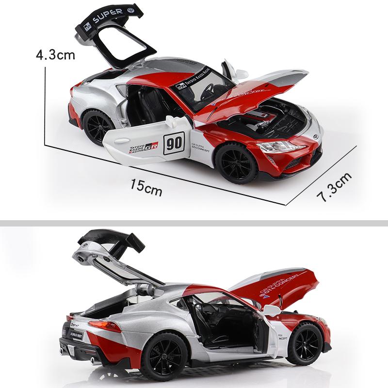 Porsche 911 GT3 RSR Match Version Моделирование Литые игрушечные машинки Звуки и свет Инерционный автомобиль 1:32 Сплавная Модель Суперкара