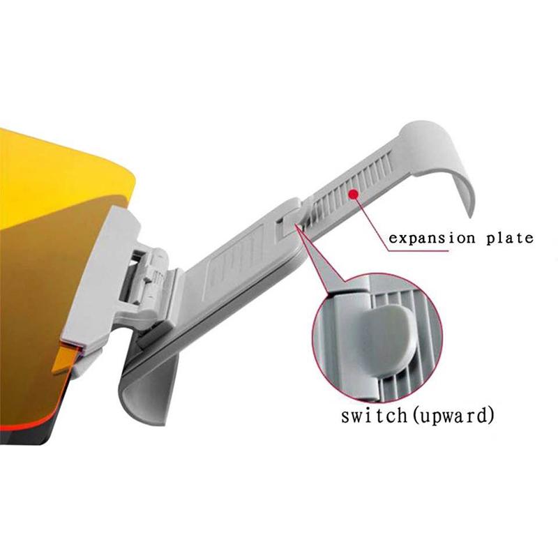 Высокое качество HD автомобильные солнцезащитные козырьки, очки для глаз, ночное противоослепляющее зеркало, прозрачные солнцезащитные козырьки, зеркало для вождения, прозрачное