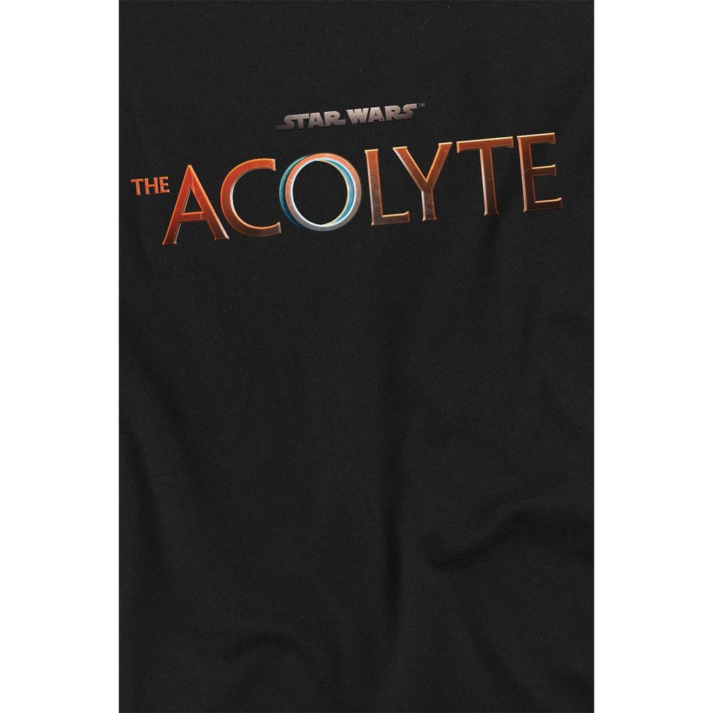 Звездные войны: Мужская футболка The Acolyte с полным логотипом