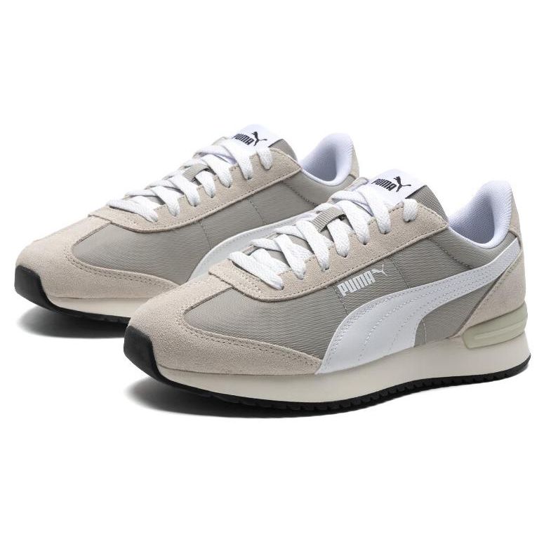 Puma Кроссовки унисекс R78 из нейлона в стиле ретро, ​​дымчато-серый, белый, серый, серые, 399250-02