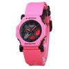 G-Shock аналоговые цифровые фиолетовые ремешок из смолы черный циферблат кварцевые мужские часы GA-2300-4A 200M