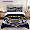 Vibrant Heritage Unity Bedding (1 * duvet cover + 2 * pillowcase, without core) 2D Flat Christmas birthday gift Duvet cover and pillowcase
