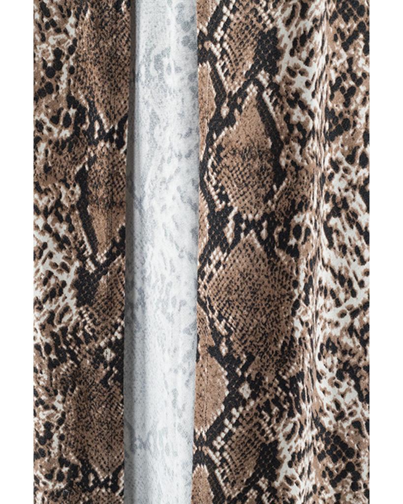Azura Exchange Длинный кардиган со змеиным принтом