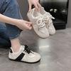 Lace-up Casual Shoes Women's Spring and Autumn Flat-soled Soft-soled Breathable Women's Shoes High-end Little White Shoes Women