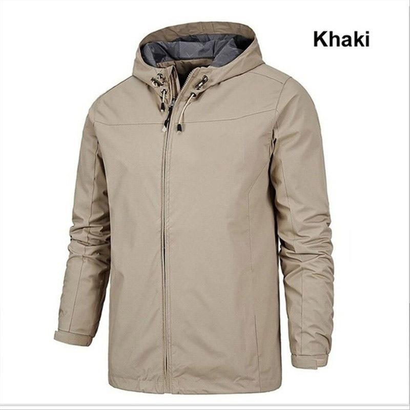 Мужские весенне-осенние ветрозащитные водонепроницаемые тонкие куртки на открытом воздухе, походная куртка для альпинизма и рыбалки, ветровка, спортивные толстовки