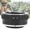 Адаптерное кольцо для объектива Fikaz OM FX из алюминиевого сплава для объектива Olympus OM для беззеркальных камер Fuji FX
