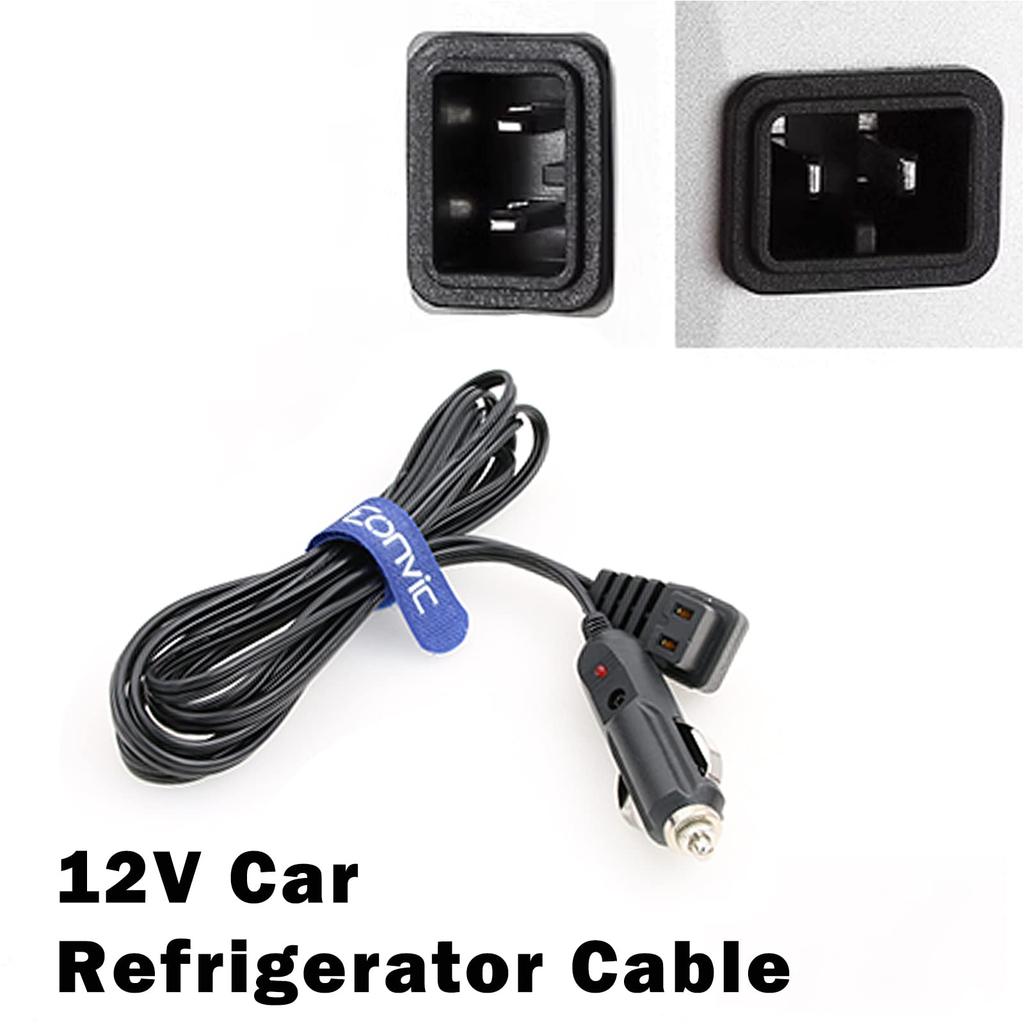 Eonvic 12V DC Duty Портативный Мини Автомобильный Универсальный Термоэлектрический Кабель питания для Mobicool и Автомобильных холодильников Прямоугольный Компрессор, Холодильник, Автомобили,
