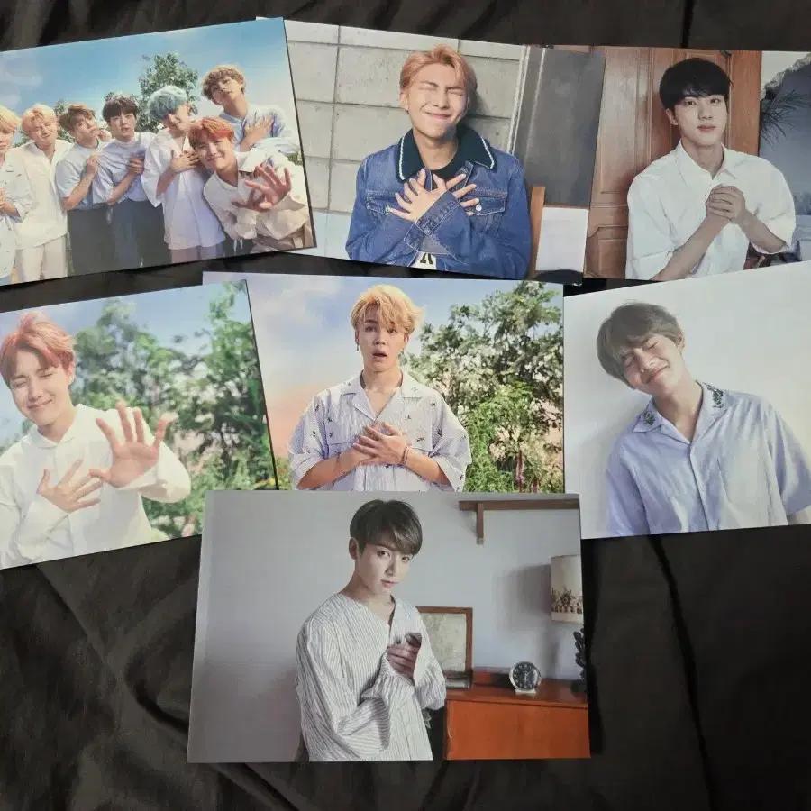 BTS Bangtan Boys DNA music show Heart-fluttering photo card photocard