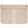 Pokrowiec Do Laptopa 14" Guess 4G Printed Stripes Różowy