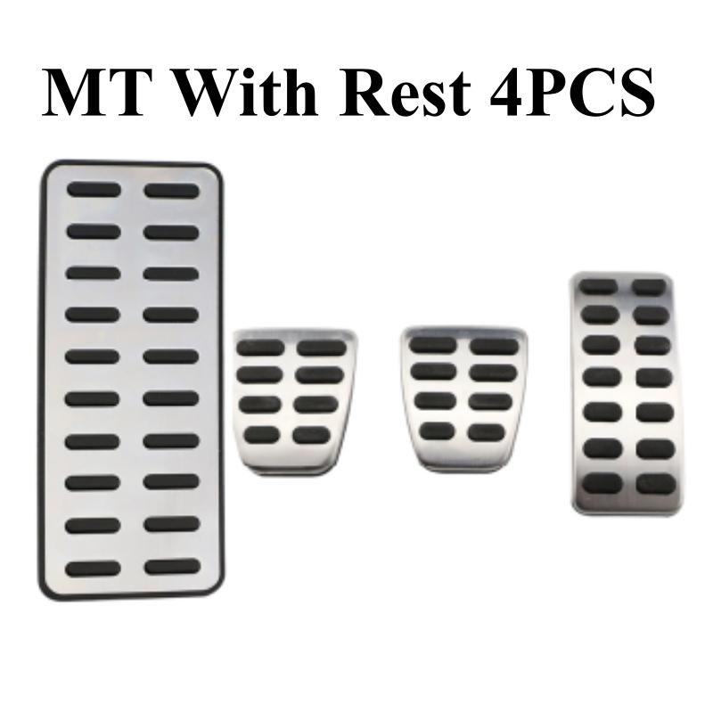 Автомобильный топливный тормозной упор, педали, авто чехол для педали для Hyundai Ix25 Creta Accent Verna Solaris для Kia K2 Rio Soul KX3, аксессуары