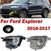 Аксессуары для экстерьера автомобиля Для Ford Explorer 2016 2017 Передний бампер Противотуманная фара Дневная ходовая фара Световой сигнал в сборе