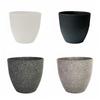 Frosted Plant Planter Thickened Plant Cultivation Pot Frosted Imitation Stone Flower Pot  Office