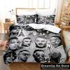 3D Print PNL Bedding Set Quilt Cover Bed Cover with Pillowcase Twin Single Queen King Size Boys Adult Home Textile