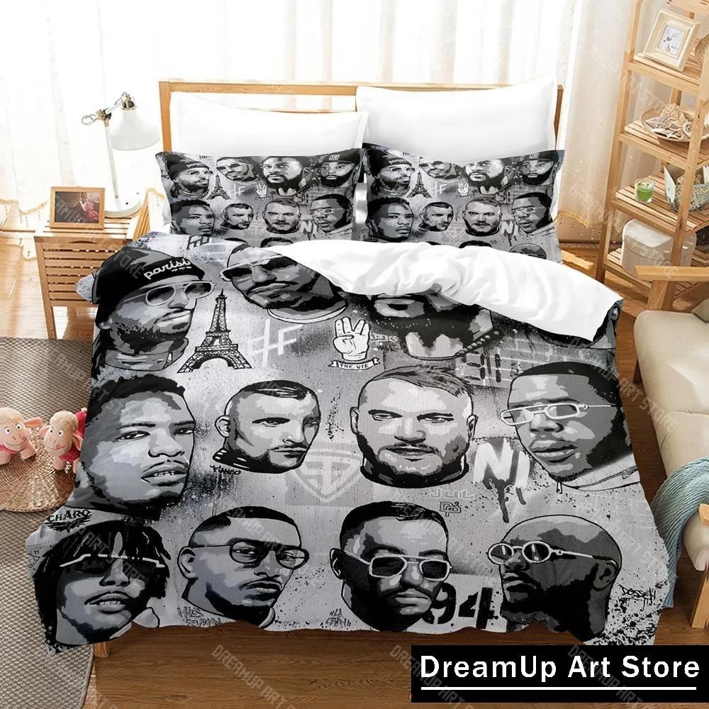 3D Print PNL Bedding Set Quilt Cover Bed Cover with Pillowcase Twin Single Queen King Size Boys Adult Home Textile
