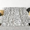 Artist K-Keith H-Haring Throw Soft Cozy Flannel Throw Blanket for Sofa Bedroom and More