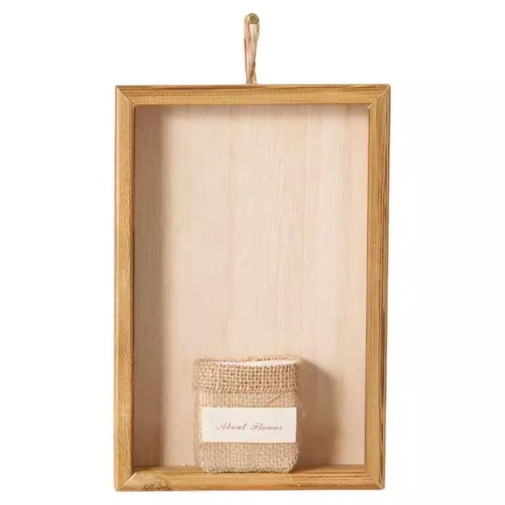 Simulated Flower Flower Photo Frame Creartive Art Plant Holder Wall Hanging Photo Frame  Wedding