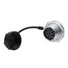 WEIPU WS20 TQ+ZMQ Male Plug Female Socket Outdoor Waterproof IP65 AC DC Signal Solar Panel Industrial 2Pin-15Pin Adapter