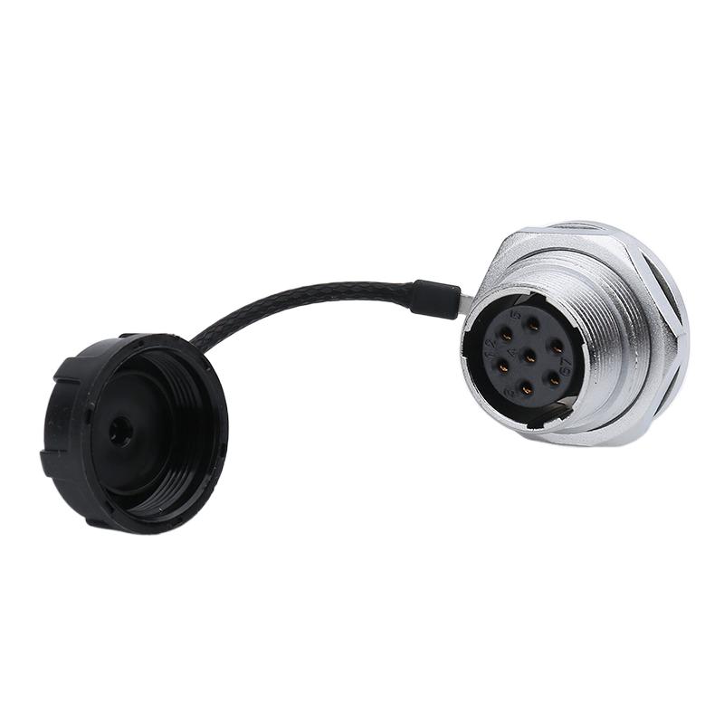 WEIPU WS20 TQ+ZMQ Male Plug Female Socket Outdoor Waterproof IP65 AC DC Signal Solar Panel Industrial 2Pin-15Pin Adapter