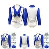 Football Match Cheerleader Girl Performance Costume Set For Stadium And Party Celebrations