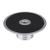 Record Stabilizer Bewinner Record Weight Clamp LP Vinyl Turntable Lightweight Easy to Carry High Precision Stable Metal Disc Stabilizer (Silver)