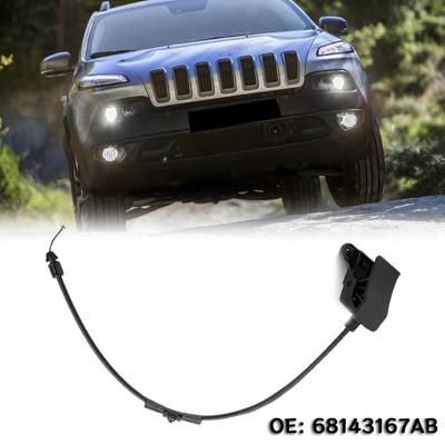 Трос ручки открытия капота, установленной на капоте, для Jeep Cherokee 2014 2015 2016 2017 2018 68143167AB/53194075/53476413/68290771AB