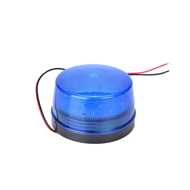 Orange Blue Red 12V Led Security Alarm Strobe Signal Warning Flashing Light Lamp