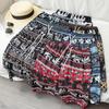 Elephant Pants Women Wide Leg Shorts Summer Thailand Thin Straight Casual Streetwear Beach Bottoms Female Clothing Fashion