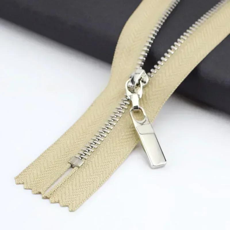 5/10 шт. №3 15-30 см Металлическая молния с закрытым концом для кошелька, сумочки, декоративная молния-застежка на одежду, карманы, аксессуар для шитья DIY