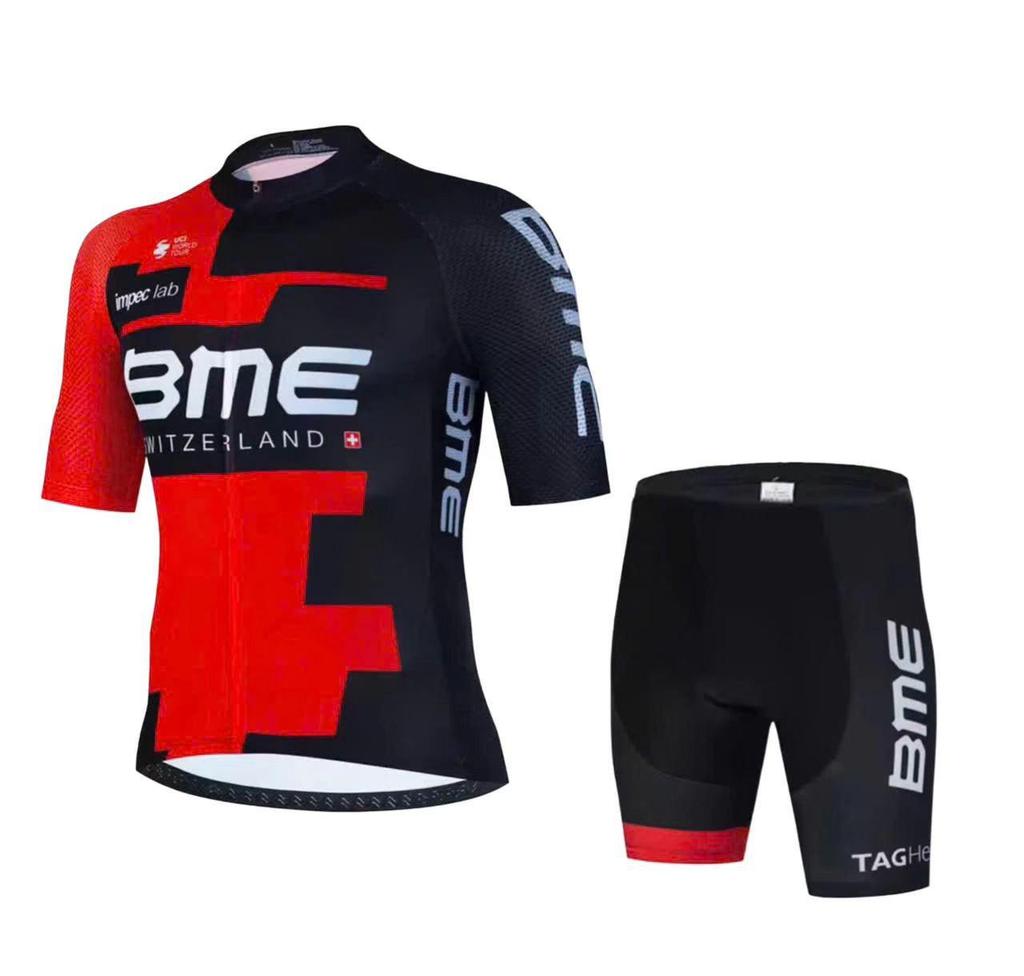 Унисекс Командная версия Дышащий Быстросохнущий Велокомплект - Короткий рукав