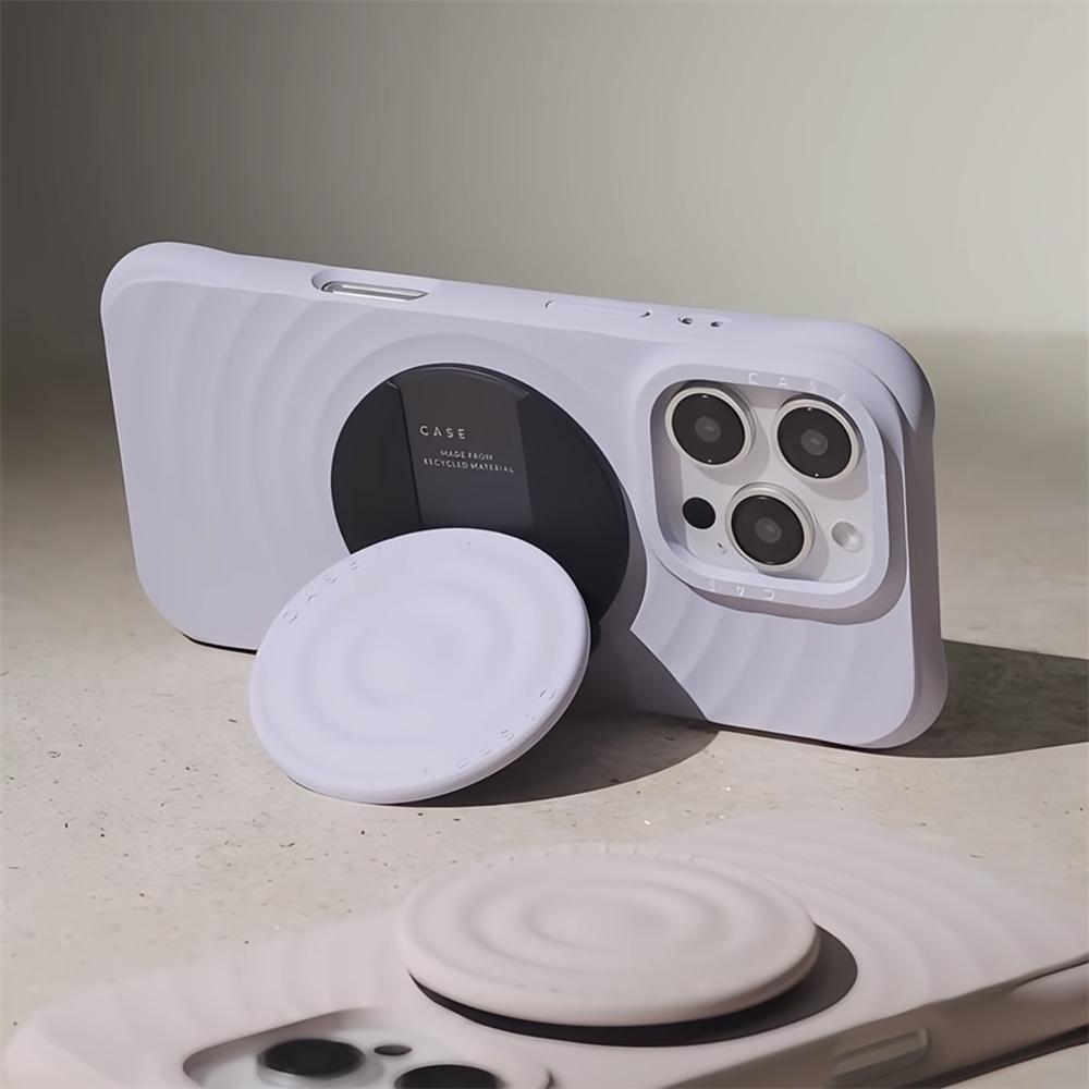 Модный чехол в стиле INS с волнами для MagSafe, силиконовый чехол для iPhone 17 Pro Max 17Pro, рамка для камеры, гравировка букв, усиленные четыре угла, противоударный чехол-подушка безопасности