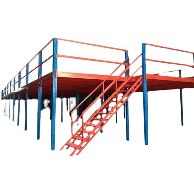 Heavy-Duty Multi-Layer Loft Storage Racking Platform for Large Warehouses