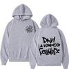 Autumn Men's Women's Hoodies Letter Printing Unisex Pullover Long Sleeves Loose Casual Vintage Sweatshirts Unisex Clothing