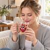 Winter Holiday Party Favors UV Transfer Stickers for Glass Cups DIY Waterproof Rub Peel And Stick on Decals Easy to Apply Creative Personalized