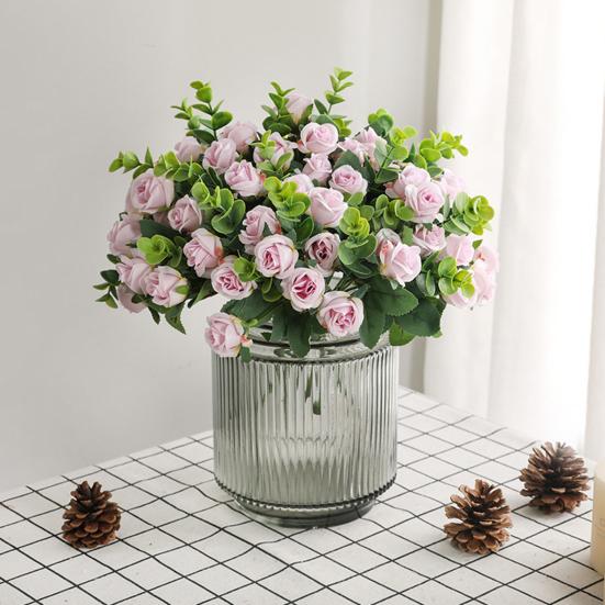 Красивый искусственный букет, реалистичный, 5 вилок, долговечный