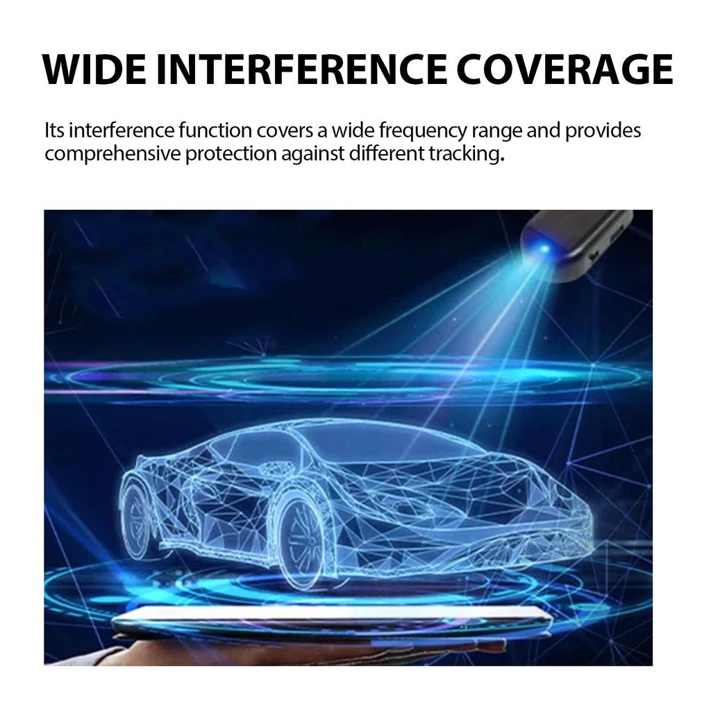 RAYHONG Автомобильный датчик Stealth, регулируемый блокирующий сигнал, широкий охват, портативный глушитель радиосигналов