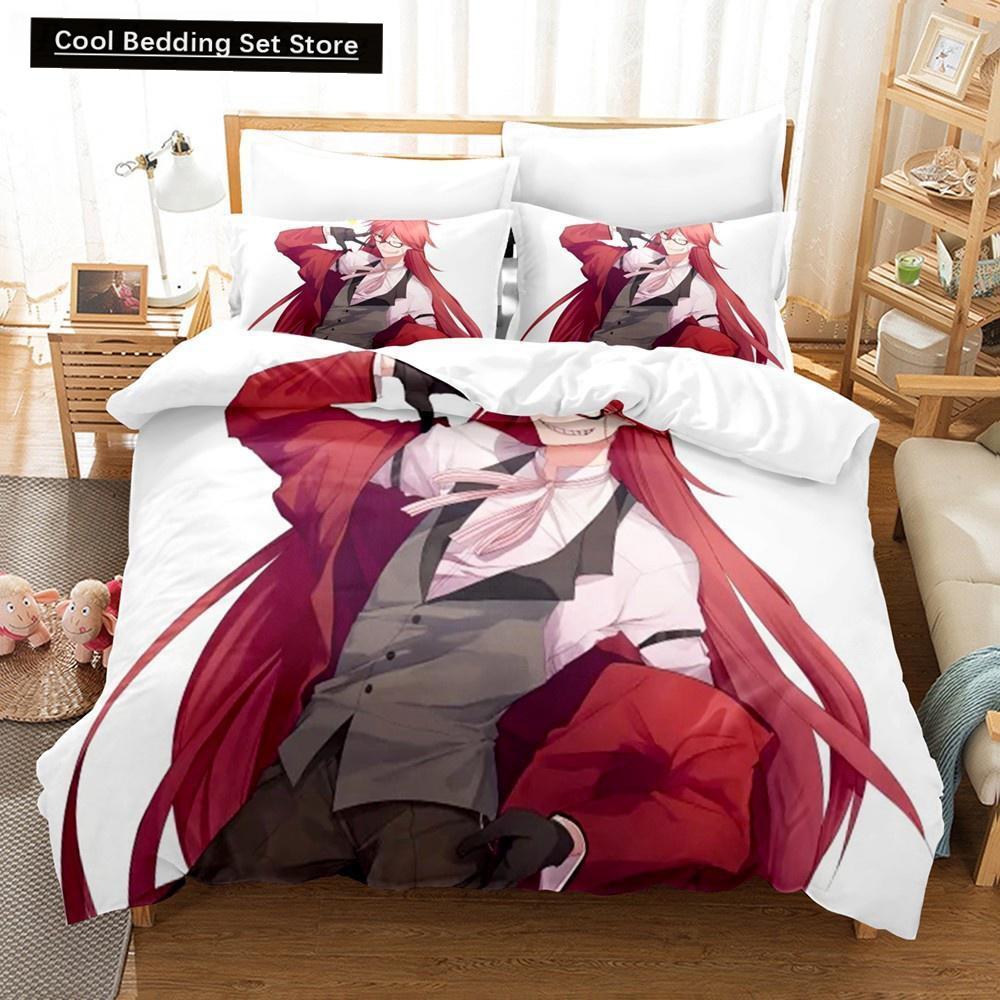 Новый комплект постельного белья Anime Black Butler Cool Sebastian Ciel Dakimakura для взрослых, пододеяльник, односпальный, двухспальный, из микрофибры