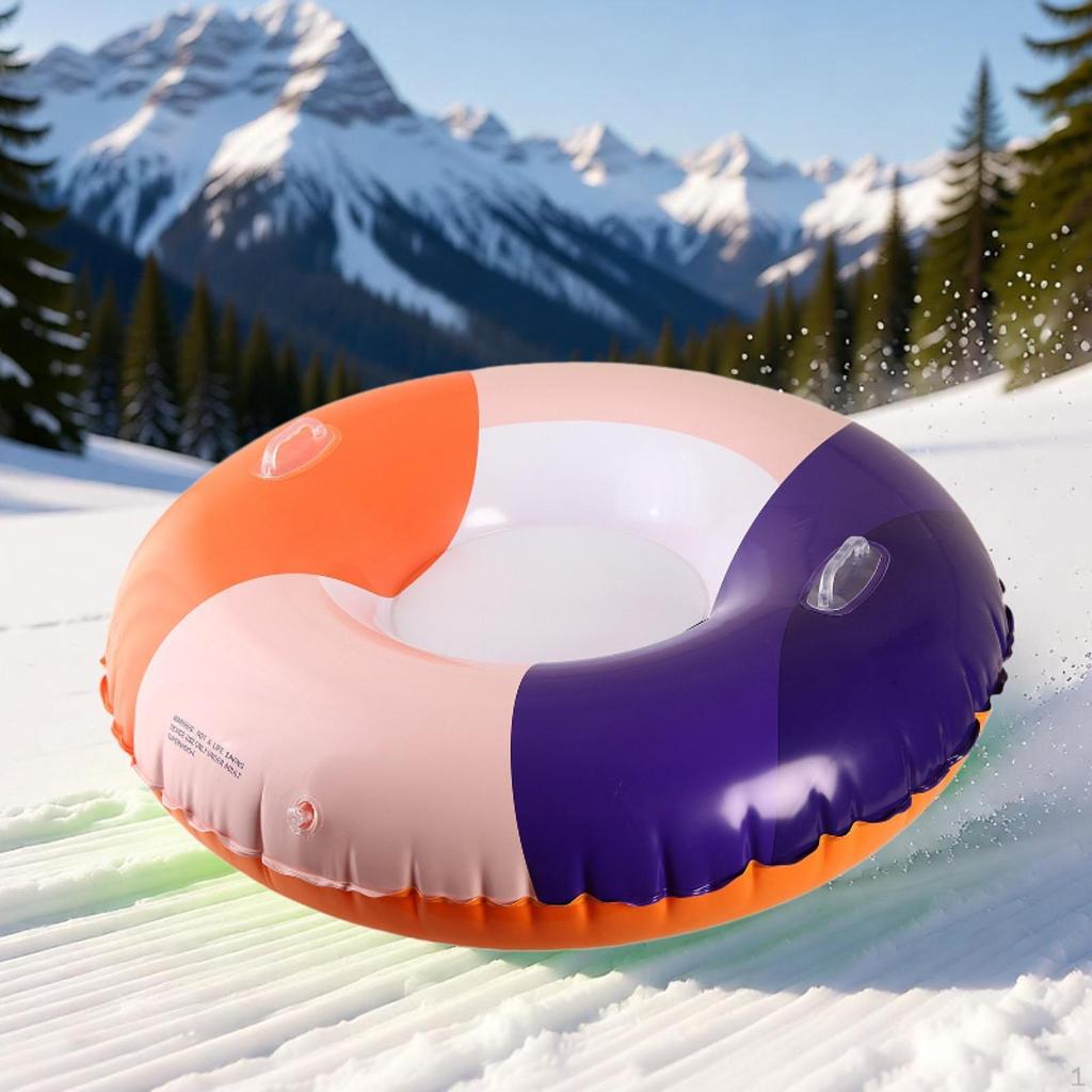 Надувные санки-тюбинг для снега, для активного отдыха, морозостойкие, зимние санки-игрушка с ручками
