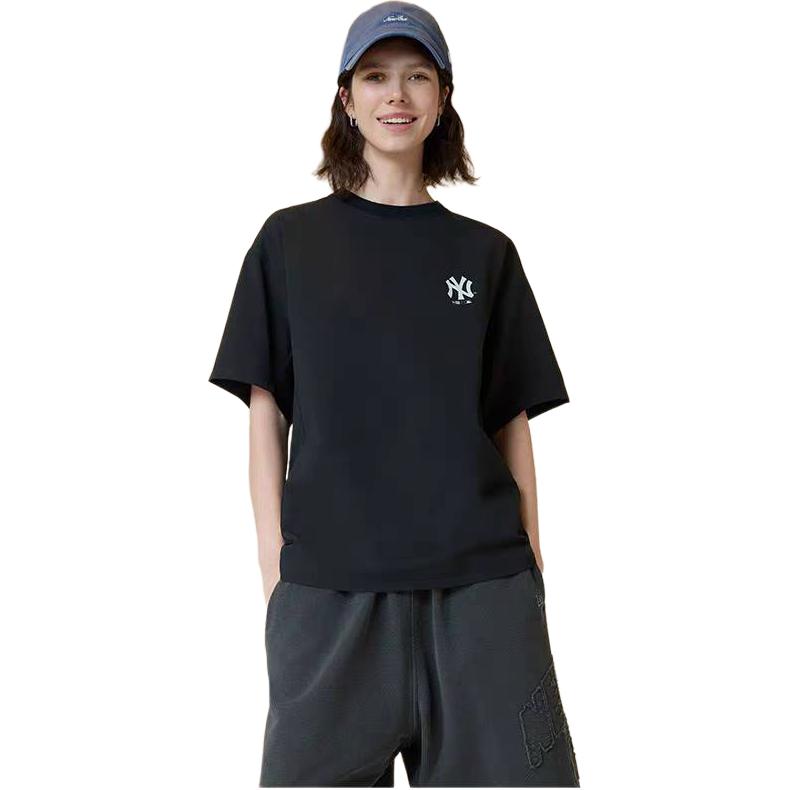 New Era SS26 Серия «Городское исследование» Логотип команды MLB New York Yankees Печатный вышитый логотип Свободный крой Короткий рукав Футболка Унисекс Футболка 14905092