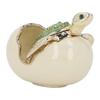 Hatching Turtle Trinket Box Green Hand Made Zinc Alloy Metal Baby Turtle Figurine Craft Jewelry Box