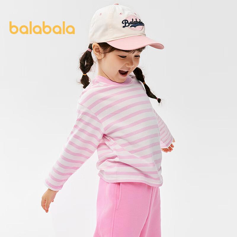Детская полосатая футболка с длинным рукавом Balabala